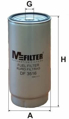 M-Filter DF 3516 Фільтр палива DF3516: Купити в Україні - Добра ціна на EXIST.UA!