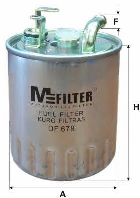 M-Filter DF 678 Фільтр палива DF678: Купити в Україні - Добра ціна на EXIST.UA!