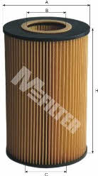 Масляный фильтр M-Filter TE 644