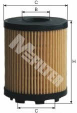 M-Filter TE 646 Фільтр масляний TE646: Купити в Україні - Добра ціна на EXIST.UA!