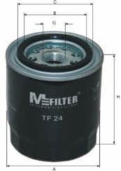 M-Filter TF 24 Масляный фильтр TF24: Купить в Украине - Отличная цена на EXIST.UA!