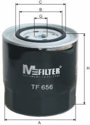 M-Filter TF 656 Фільтр масляний TF656: Купити в Україні - Добра ціна на EXIST.UA!