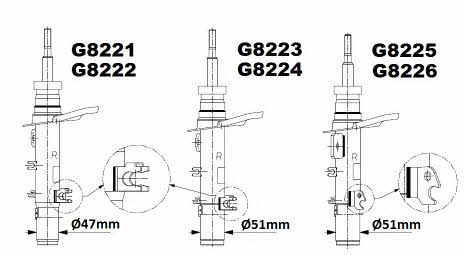 Купить Monroe G8221 по низкой цене в Украине!