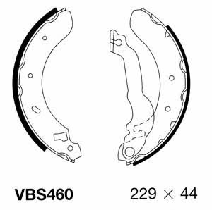 Motorquip VBS460 Колодки гальмівні барабанні, комплект VBS460: Купити в Україні - Добра ціна на EXIST.UA!