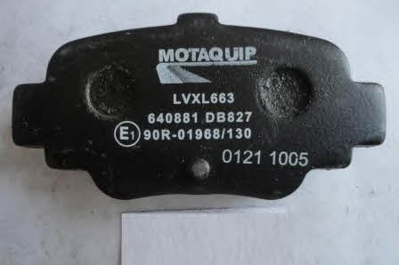 Motorquip LVXL663 Гальмівні колодки, комплект LVXL663: Купити в Україні - Добра ціна на EXIST.UA!