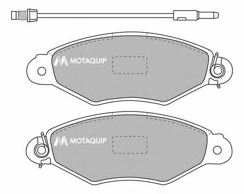 Motorquip LVXL1094 Гальмівні колодки, комплект LVXL1094: Купити в Україні - Добра ціна на EXIST.UA!