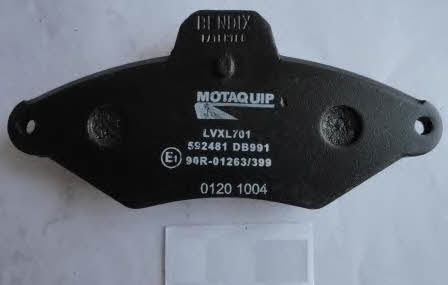 Motorquip LVXL701 Гальмівні колодки, комплект LVXL701: Купити в Україні - Добра ціна на EXIST.UA!