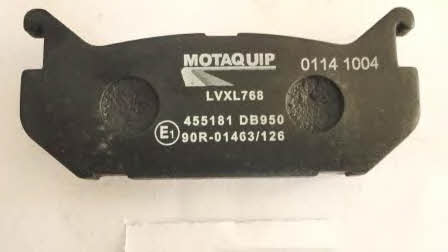 Motorquip LVXL768 Гальмівні колодки, комплект LVXL768: Приваблива ціна - Купити в Україні на EXIST.UA!