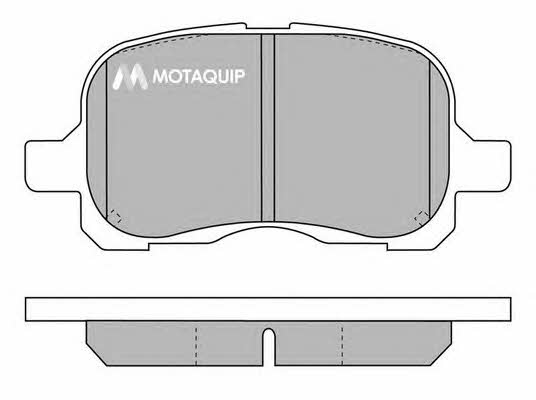 Motorquip LVXL209 Гальмівні колодки, комплект LVXL209: Купити в Україні - Добра ціна на EXIST.UA!