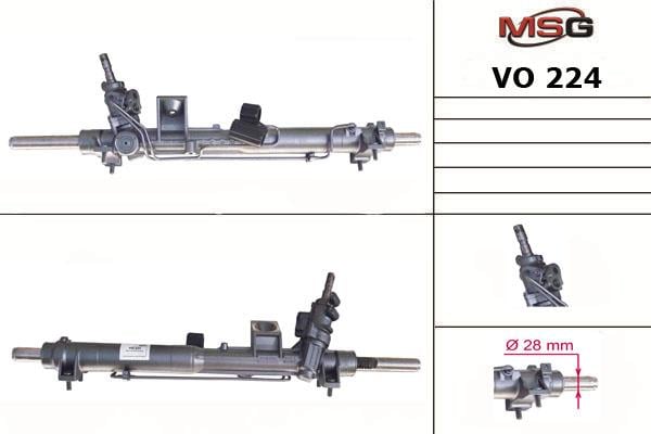 Рулевые рейки Вольво: VO224 MSG Рулевая рейка с ГУР