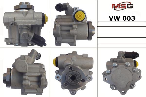 MSG VW003 Насос гідропідсилювача керма VW003: Купити в Україні - Добра ціна на EXIST.UA!