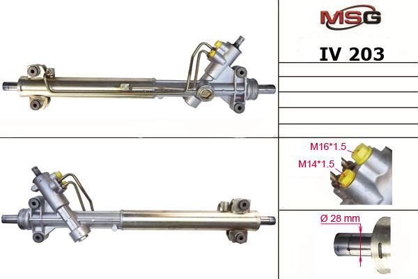 IV203 MSG Рулевой механизм