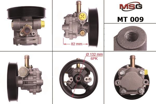 MSG MT009 Насос гідропідсилювача керма MT009: Купити в Україні - Добра ціна на EXIST.UA!