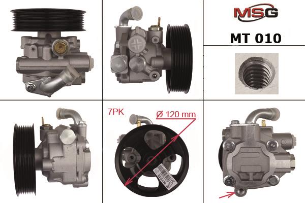 MSG MT010 Насос гідропідсилювача керма MT010: Купити в Україні - Добра ціна на EXIST.UA!