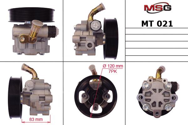 MSG MT021 Насос гідропідсилювача керма MT021: Купити в Україні - Добра ціна на EXIST.UA!