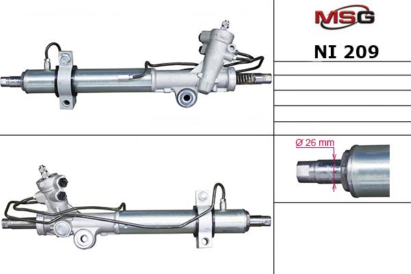 NI209 MSG Рулевой механизм