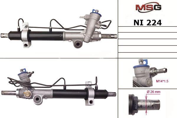 NI224 MSG Рулевая рейка с ГУР