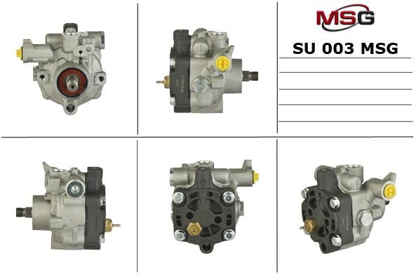 MSG SU003 Насос гідропідсилювача керма SU003: Купити в Україні - Добра ціна на EXIST.UA!