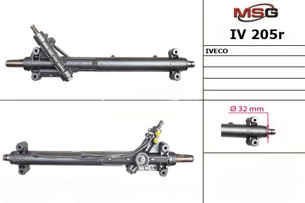 MSG IV205R-ARCH Рульова рейка з ГПК відновлена IV205RARCH: Приваблива ціна - Купити в Україні на EXIST.UA!