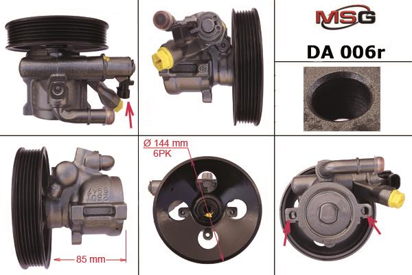 MSG DA006R-ARCH Насос гідропідсилювача керма DA006RARCH: Купити в Україні - Добра ціна на EXIST.UA!