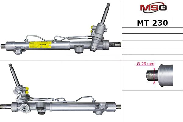 MSG MT230-ARCH Рульова рейка з ГПК відновлена MT230ARCH: Купити в Україні - Добра ціна на EXIST.UA!