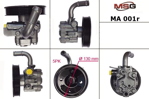 MSG MA001R-ARCH Насос гідропідсилювача керма MA001RARCH: Купити в Україні - Добра ціна на EXIST.UA!