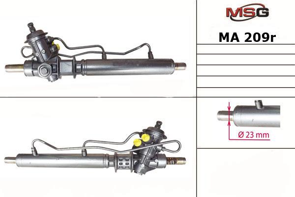 MSG MA209R-ARCH Рульова рейка з ГПК відновлена MA209RARCH: Купити в Україні - Добра ціна на EXIST.UA!