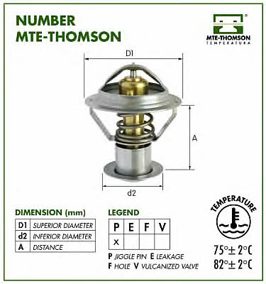MTE-Thomson 205.89 Термостат 20589: Купити в Україні - Добра ціна на EXIST.UA!
