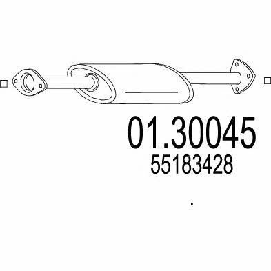 Mts 01.30045 Резонатор 0130045: Купити в Україні - Добра ціна на EXIST.UA!