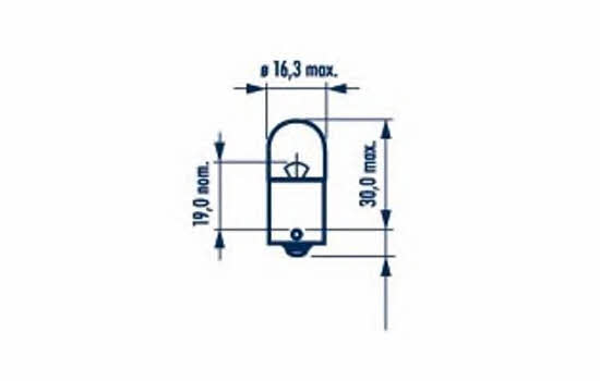 Лампа накаливания R10W 12V 10W Narva 173113000