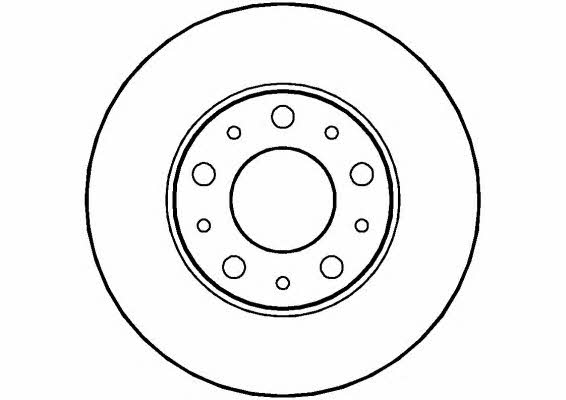 National NBD1441 Диск гальмівний передній вентильований NBD1441: Купити в Україні - Добра ціна на EXIST.UA!