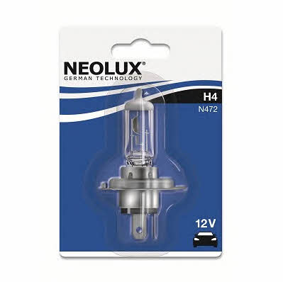 Neolux N472-01B Лампа галогенна 12В H4 60/55Вт N47201B: Приваблива ціна - Купити в Україні на EXIST.UA!