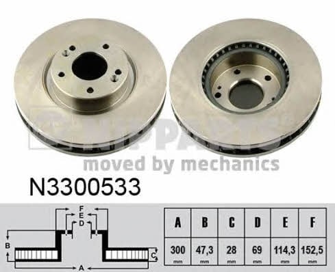 Купить Nipparts N3300533 по низкой цене в Украине!