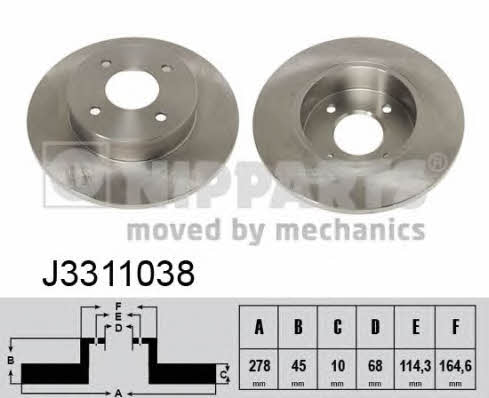 Купить Nipparts J3311038 по низкой цене в Украине!