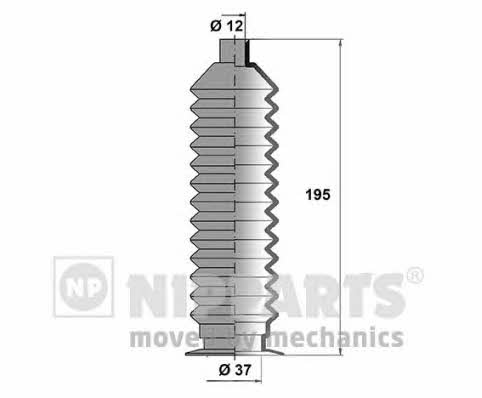 Nipparts J2847003 Пильовик рульової рейки, комплект J2847003: Купити в Україні - Добра ціна на EXIST.UA!