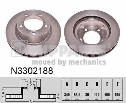 Купить Nipparts N3302188 по низкой цене в Украине!
