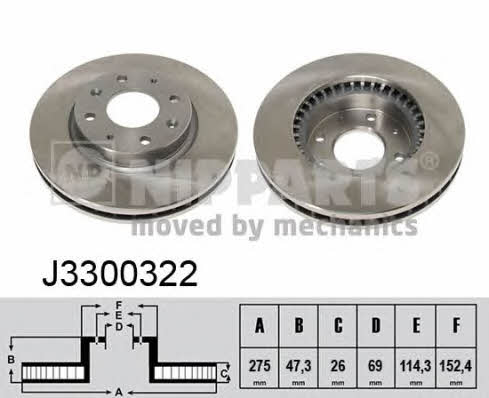 Купить Nipparts J3300322 по низкой цене в Украине!