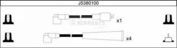 Nipparts J5380100 Дроти високовольтні, комплект J5380100: Купити в Україні - Добра ціна на EXIST.UA!