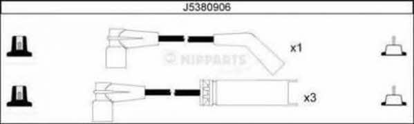 Nipparts J5380906 Дроти високовольтні, комплект J5380906: Купити в Україні - Добра ціна на EXIST.UA!