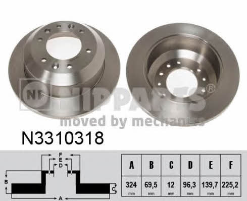 Купить Nipparts N3310318 по низкой цене в Украине!