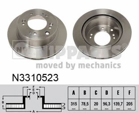Купить Nipparts N3310523 по низкой цене в Украине!