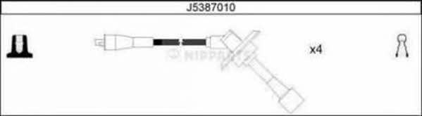 Nipparts J5387010 Дроти високовольтні, комплект J5387010: Купити в Україні - Добра ціна на EXIST.UA!