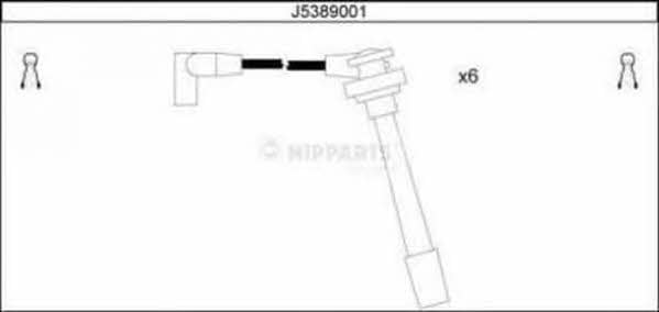 Nipparts J5389001 Дроти високовольтні, комплект J5389001: Купити в Україні - Добра ціна на EXIST.UA!