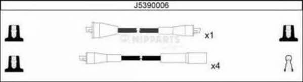 Nipparts J5390006 Дроти високовольтні, комплект J5390006: Купити в Україні - Добра ціна на EXIST.UA!
