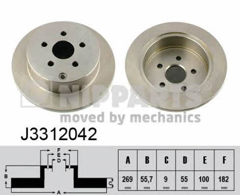 Купить Nipparts J3312042 по низкой цене в Украине!