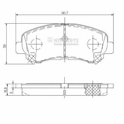 Купить Nipparts J3601096 по низкой цене в Украине!