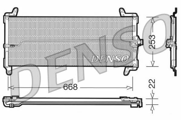 Nippon pieces DCN09001 Радіатор кондиціонера (Конденсатор) DCN09001: Купити в Україні - Добра ціна на EXIST.UA!