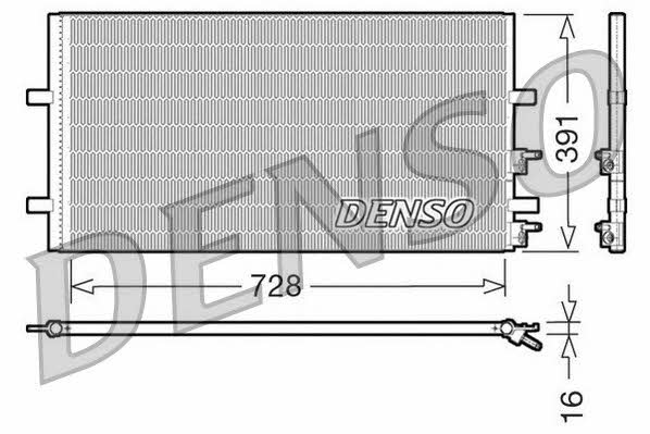 Nippon pieces DCN10017 Радіатор кондиціонера (Конденсатор) DCN10017: Купити в Україні - Добра ціна на EXIST.UA!