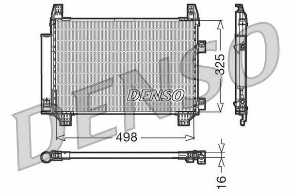 Nippon pieces DCN50001 Радіатор кондиціонера (Конденсатор) DCN50001: Купити в Україні - Добра ціна на EXIST.UA!