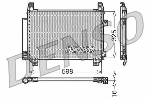 Nippon pieces DCN50007 Радіатор кондиціонера (Конденсатор) DCN50007: Купити в Україні - Добра ціна на EXIST.UA!